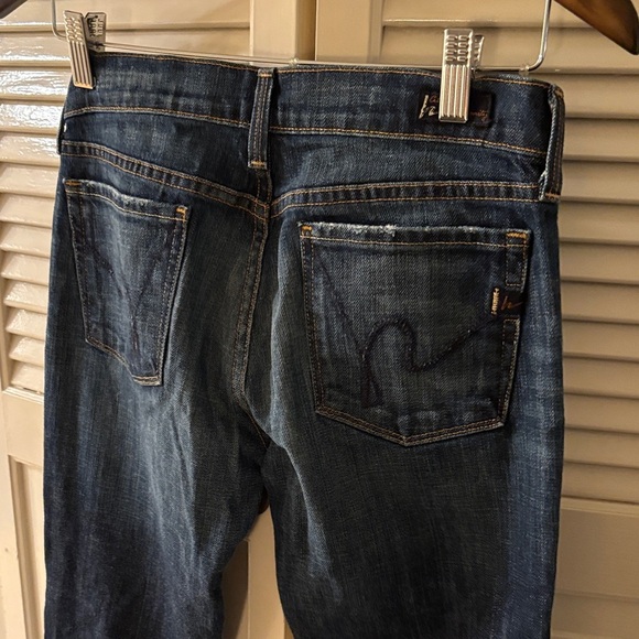 Citizens Of Humanity Kelly #001 Low Waist Stretch Boot Cut Jeans Size 27 - Picture 7 of 8